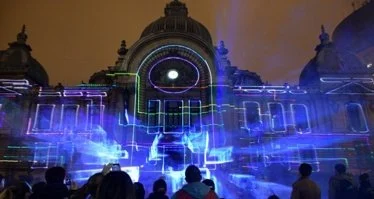 spectacol laser spotlight festival 2017 bucuresti cec